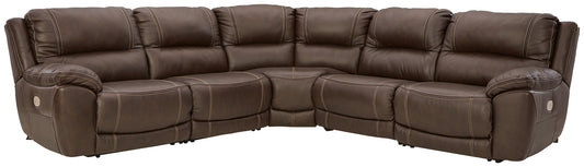 Dunleith 5-Piece Power Reclining Sectional