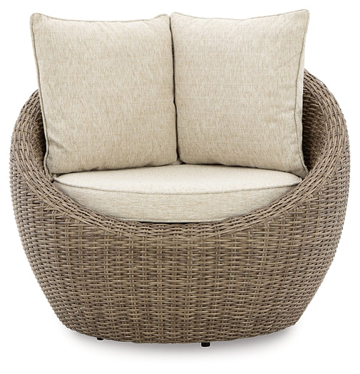 Danson Swivel Lounge w/Cushion (2/CN)