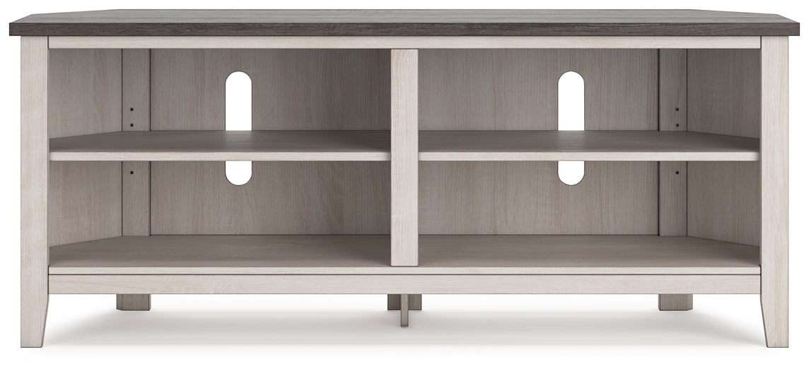 Dorrinson Medium Corner TV Stand