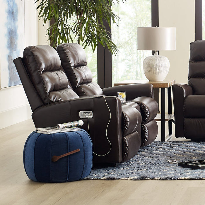 Liam Power Wall Reclining Loveseat w/ Console Headrest & Lumbar