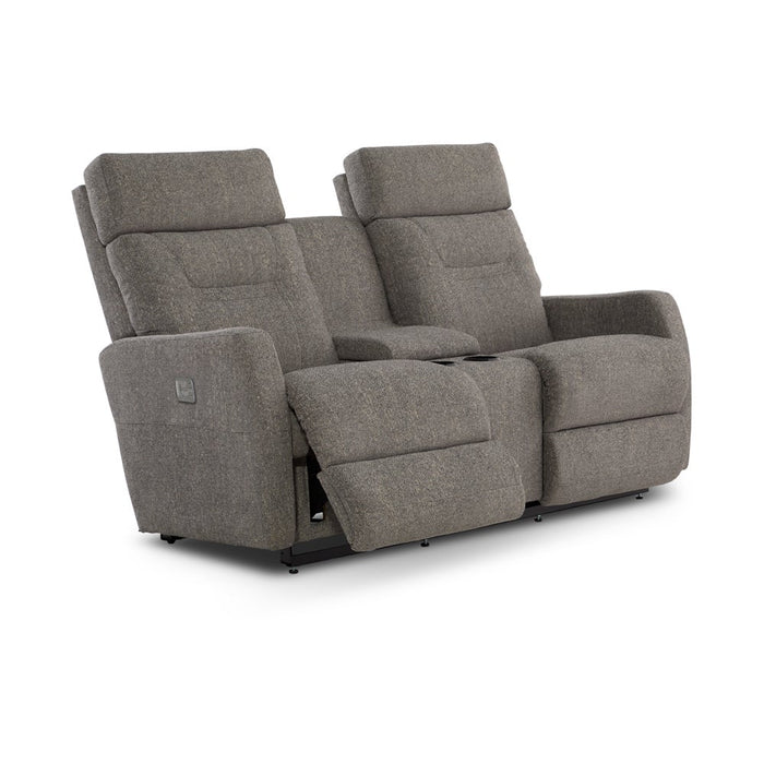 Lennon Power Wall Reclining Loveseat w/ Headrest & Console