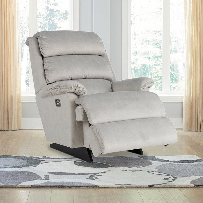 Astor Power Rocking Recliner w/ Headrest & Lumbar