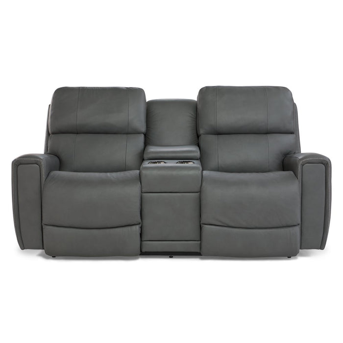 Apollo Power Reclining Loveseat w/ Headrest & Console