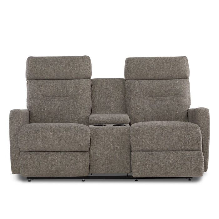 Lennon Power Wall Reclining Loveseat w/ Console Headrest & Lumbar