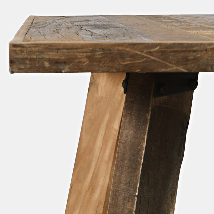 Reclamation Salvaged Wood Counter Table