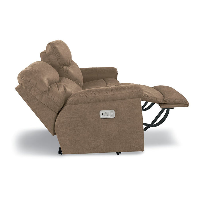 James Power Reclining Loveseat w/ Headrest