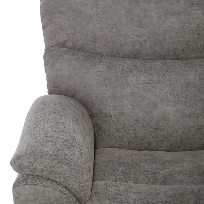 Trouper Power Reclining Loveseat w/ Headrest, Lumbar & Console