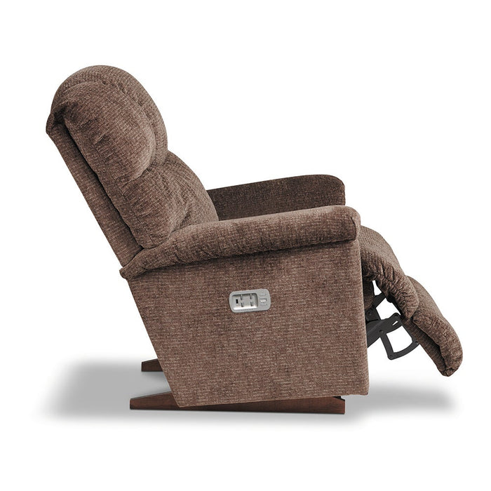 Lancer Power Rocking Recliner w/ Headrest & Lumbar