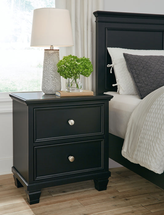 Lanolee Two Drawer Night Stand