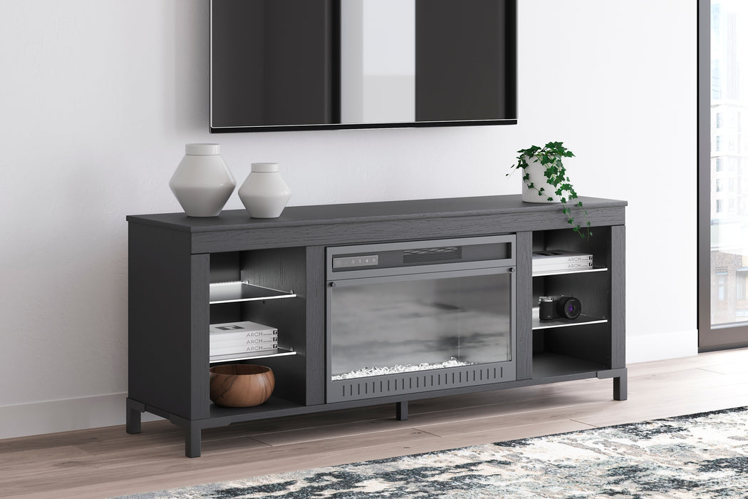 Cayberry TV Stand with Fireplace