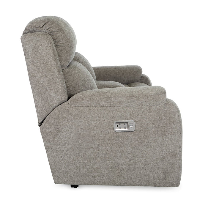 Dorian Power Reclining Loveseat w/ Headrest, Lumbar & Console