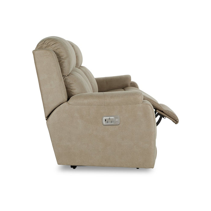 Dorian Power Reclining Sofa w/ Headrest & Lumbar