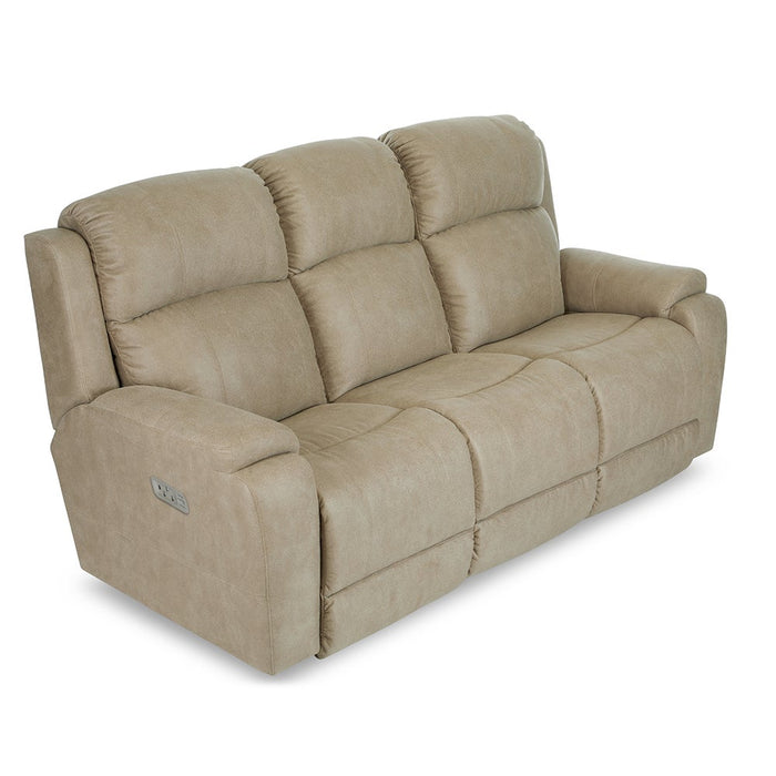 Dorian Power Reclining Sofa w/ Headrest & Lumbar