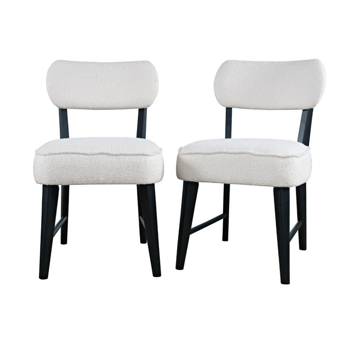 Wes Dining Chair Black 2 per carton