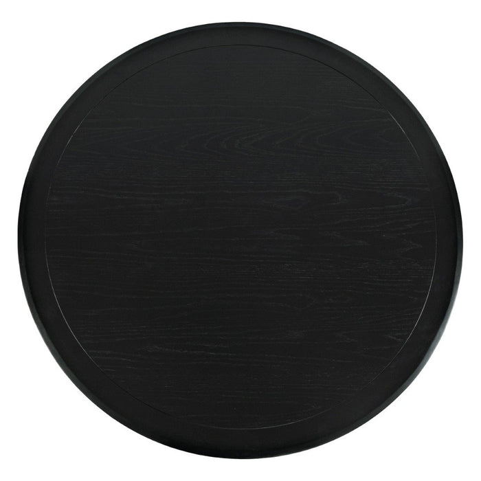 Nash 50" Round Dining Table Black