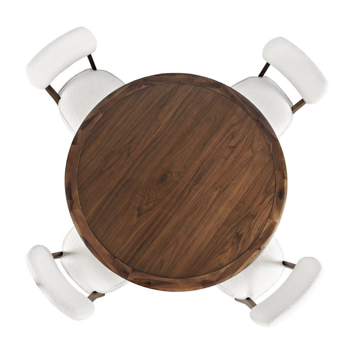 Nash Dining Table 50" Round Walnut