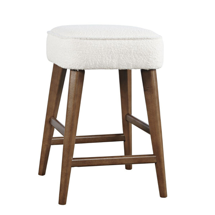 Wes Backless Stool Walnut 2 per carton