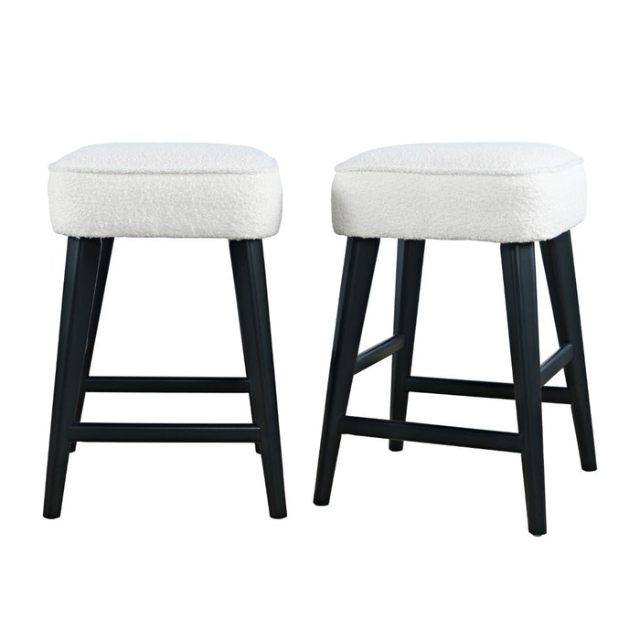 Wes Backless Stool Black 2 per carton