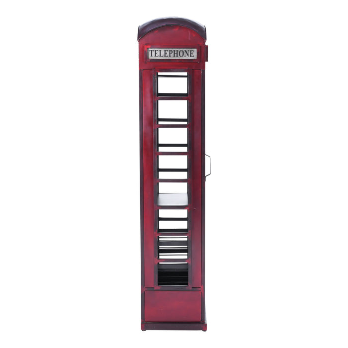 Telly Vintage Telephone Booth Bar