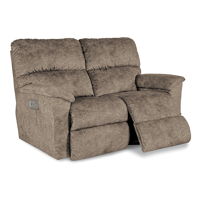 Brooks Power Reclining Loveseat w/ Headrest & Lumbar