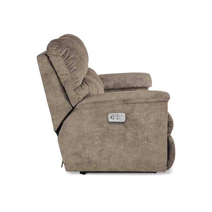 Brooks Power Reclining Loveseat w/ Headrest & Lumbar