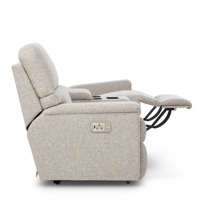 Ava Power Reclining Loveseat w/ Headrest & Console