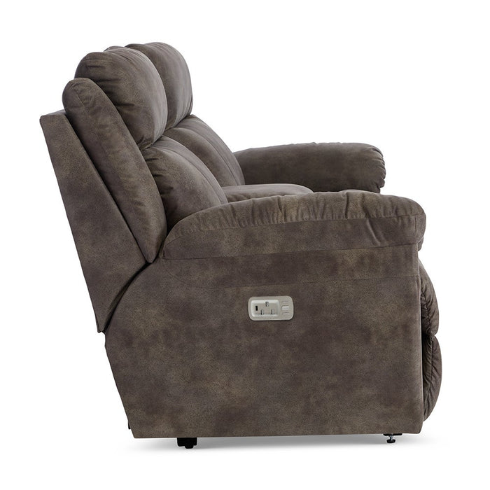 Joel Power Reclining Loveseat w/ Headrest & Console