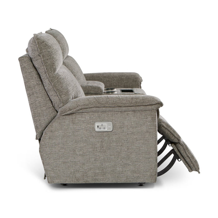 Jay Power Reclining Loveseat w/ Headrest & Console