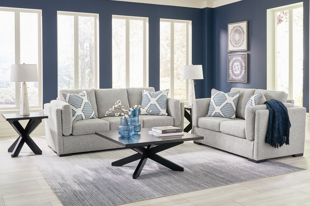 Evansley Sofa and Loveseat