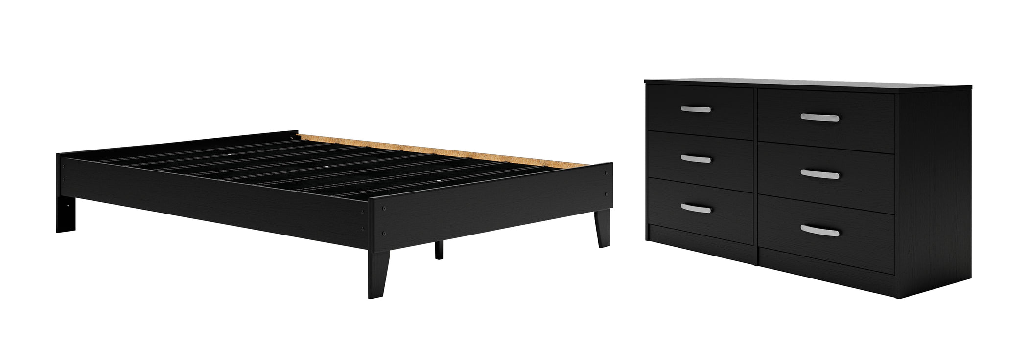 Finch Queen Platform Bed with Dresser