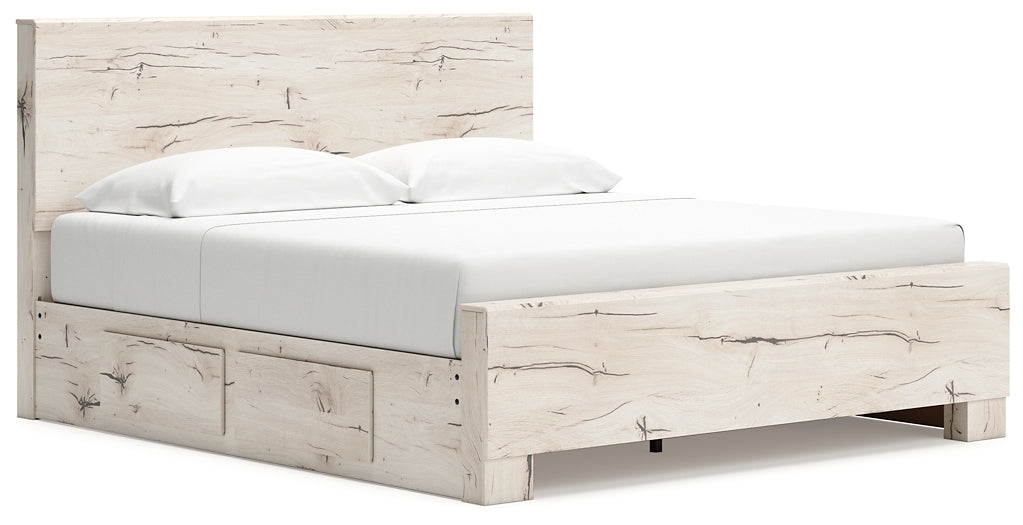 Lawroy King Panel Bed with Storage