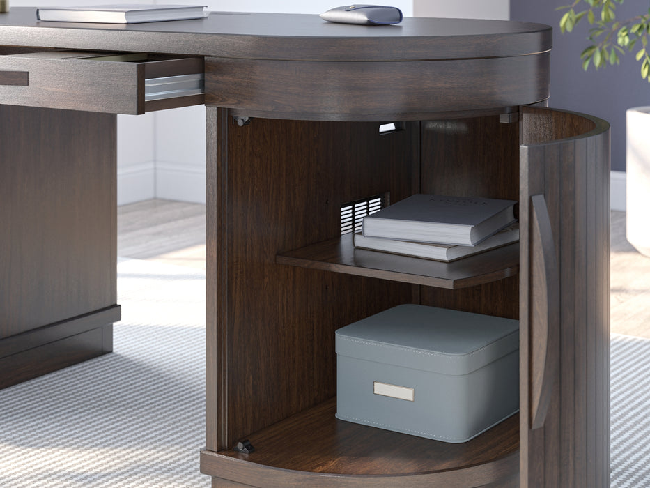 Korestone Home Office Desk with Chair and Storage