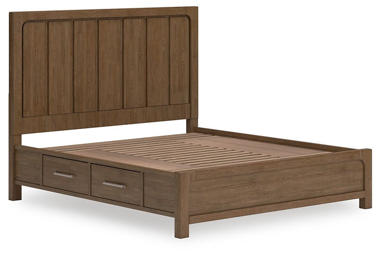 Cabalynn King Panel Bed with Dresser and Nightstand