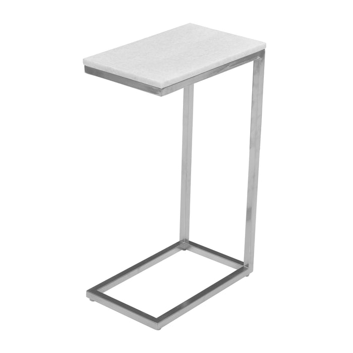 Bianco White Marble C-Table (2CTN)