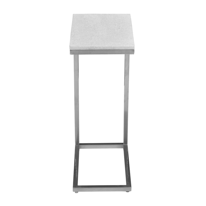 Bianco White Marble C-Table (2CTN)