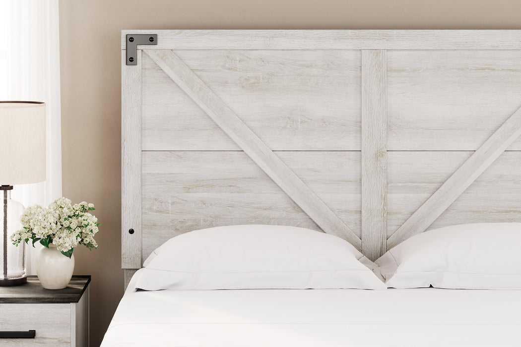 Shawburn Queen Panel Headboard with Dresser