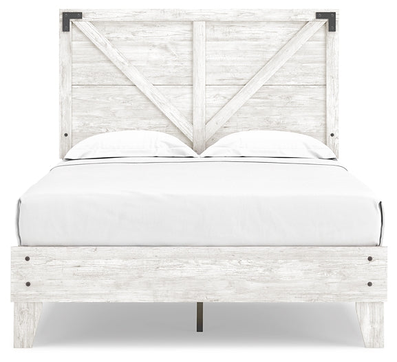 Shawburn Full Platform Bed with Dresser and 2 Nightstands