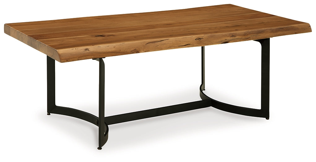 Fortmaine Coffee Table with 2 End Tables