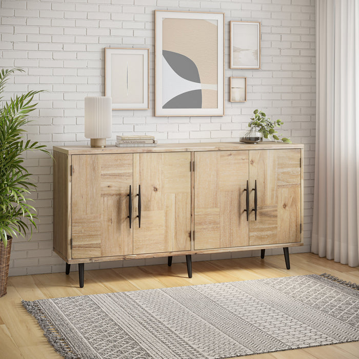 Colhane Parquet 4 Door Accent Cabinet