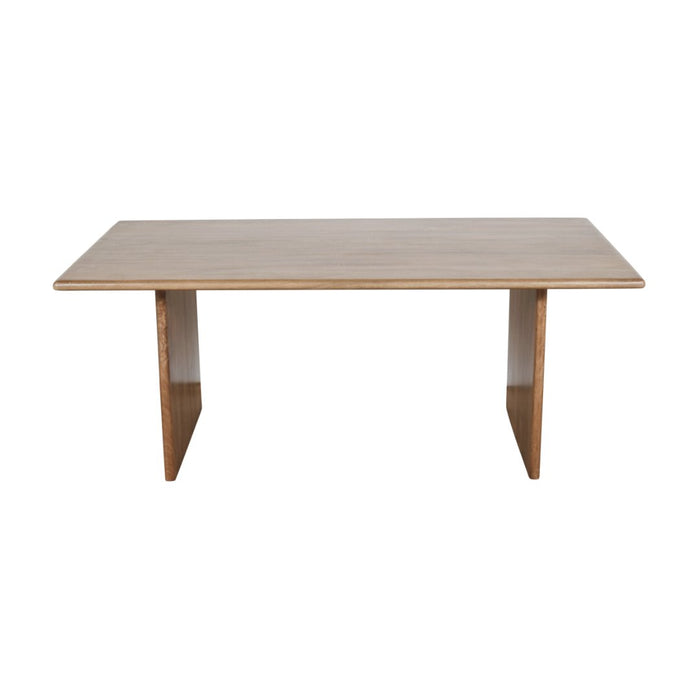 Burke Solid Wood Slab Dining Table