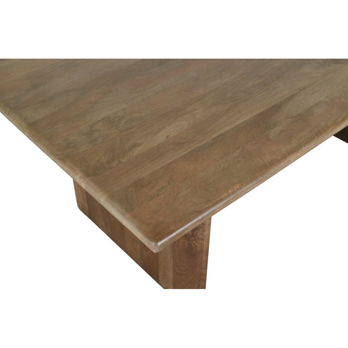 Burke Solid Wood Slab Dining Table