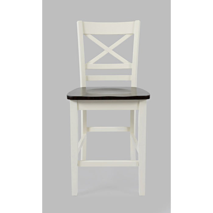 Asbury Park X Back Counter Stool