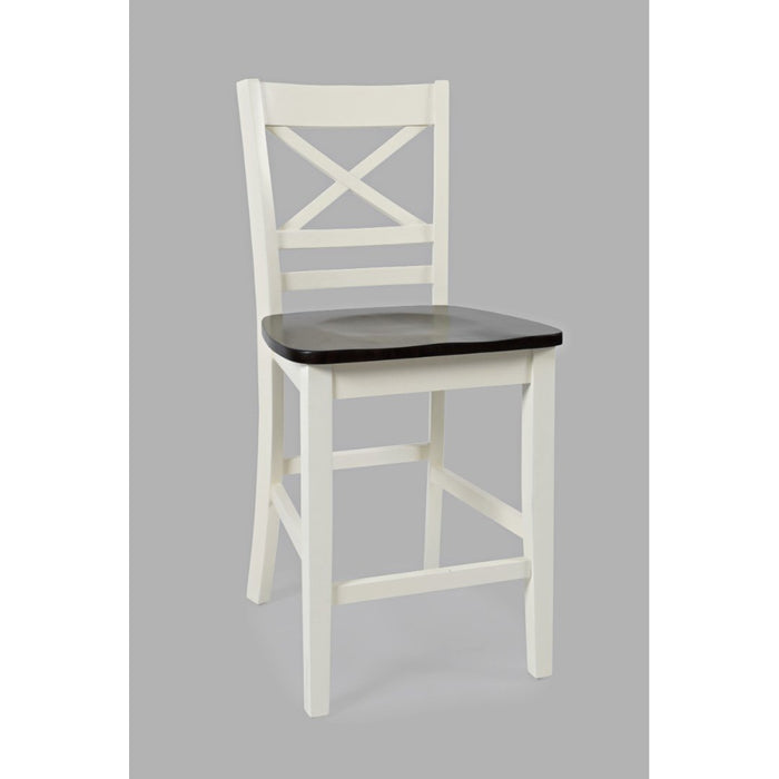 Asbury Park X Back Counter Stool