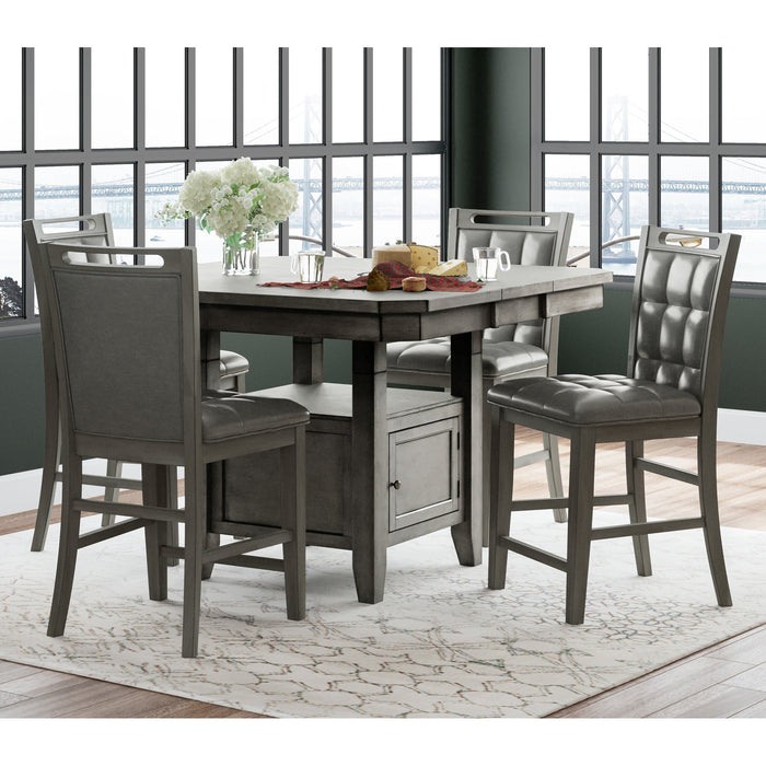 Manchester High-Low Square Dining Table