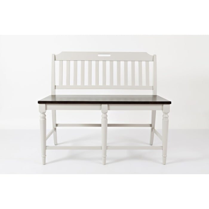 Orchard Park Slatback Counter Bench