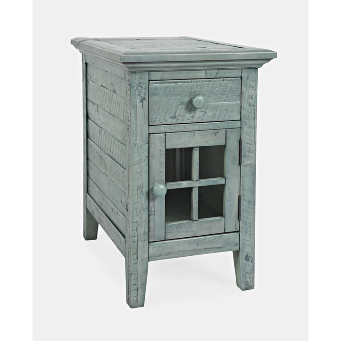 Rustic Shores Power Chairside Table