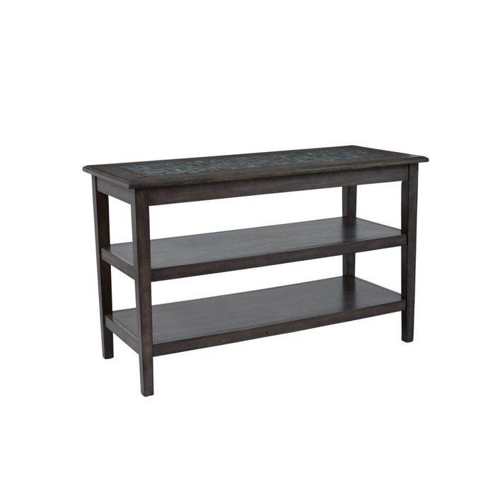 Grey Mosaic Console Table