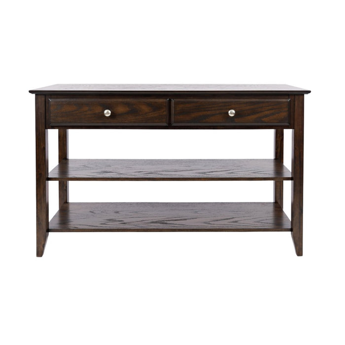 Espresso Console Table