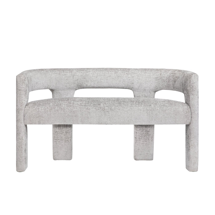 Gwen Open-Back Upholstered Bench