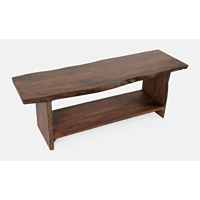 Cooper Live Edge Storage Bench